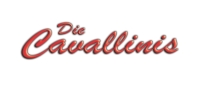 Cavallinis - Logo - Weiss mit Schatten